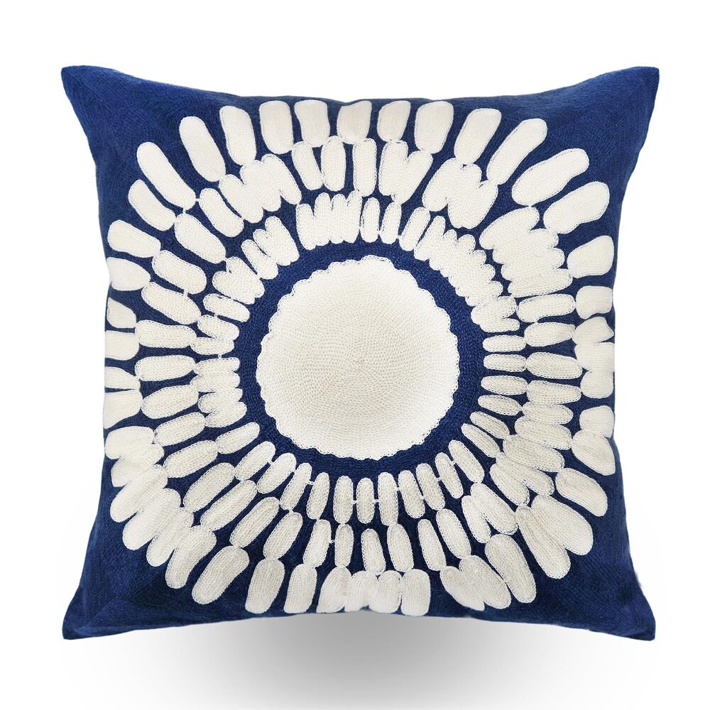 2046 Embroidery Throw Pillow Covers 18x18 Home Decor Floor Pillows Cover
